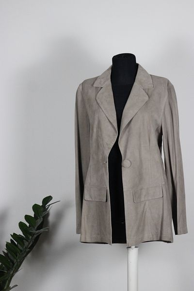 HIMY SHOP Γυναικείο μπουφάν Blazer από γνήσιο δέρμα