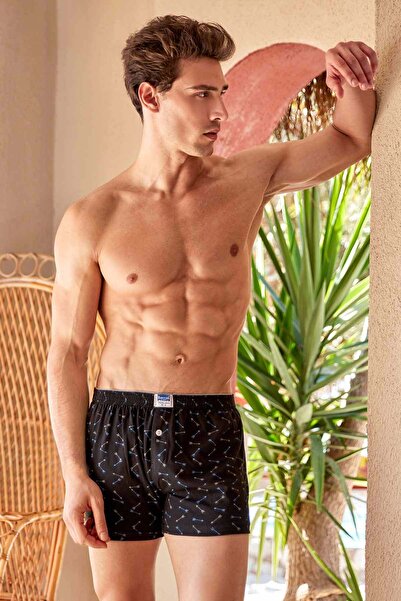 Berrak , 5'li Paket  Erkek Penye Havlu Bel Boxer Short
