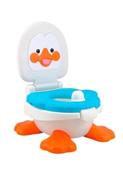 BabyCara تدريب على استخدام المرحاض على شكل بطة مناسب للأطفال بعمر 12 شهرًا وم...