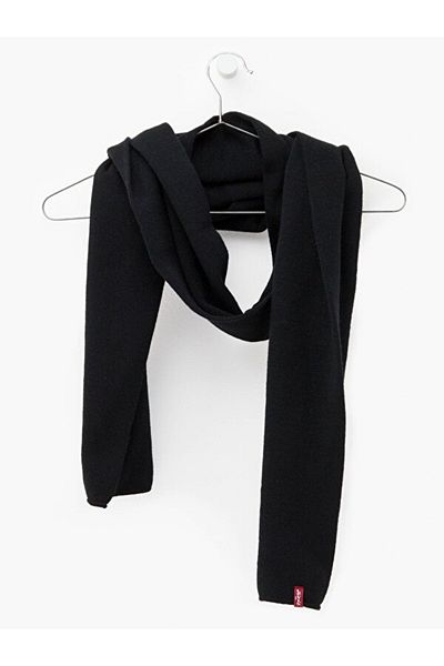 Levi's Core Black Scarf
