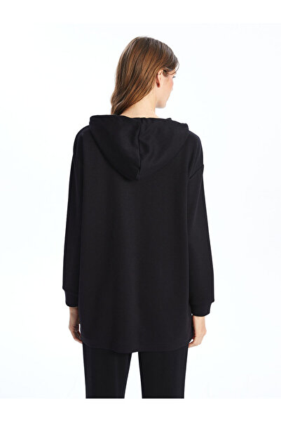 LC Waikiki Duz Oversize Kadin Hoodie - S5AI86Z8