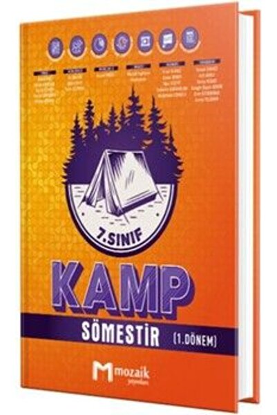 Mozaik Yayınları 7.sınıf Sömestir 1. Dönem Tekrar Kamp Kitabı