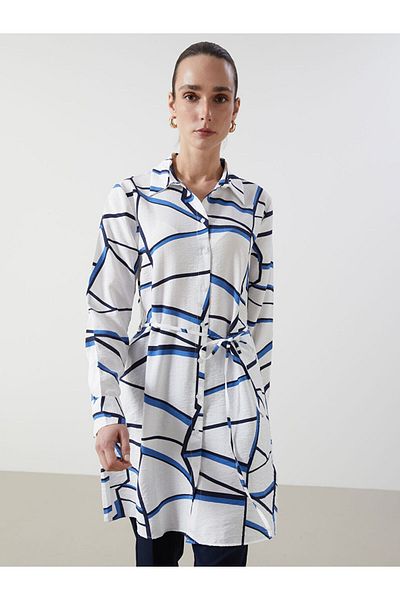 LC Waikiki New Season Patterned Women's Shirt Tunic - S5K444Z8