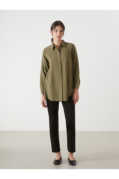 LC Waikiki New Season Loose Fit Women's Shirt Tunic - S5Fu51Z8