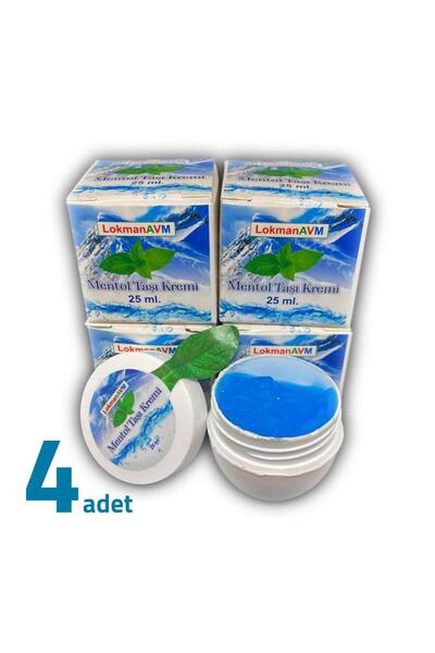 LokmanAVM Doğal Menthol Taşı Kremi Migren Taşı Kremi Mentol Taşı Jeli 25ml X ...