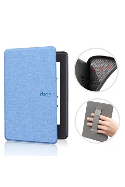 Amazon kindle Kindle 12.nesil 7" Paperwhite E Kitap Okuyucu Kılıfı Mavi - Uyumlu