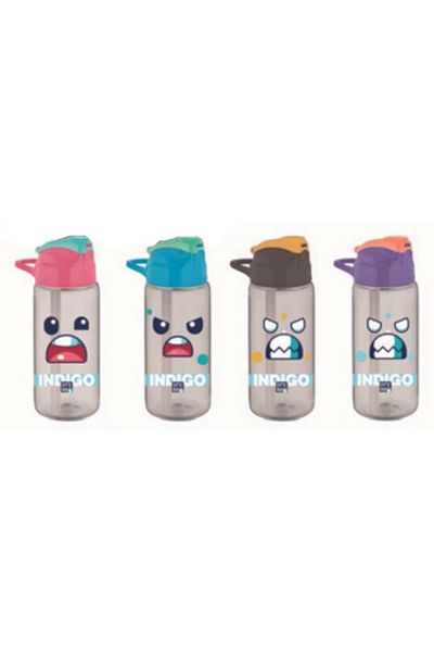 Gıpta Indigo Trıtan Flask with Straw 630Cc