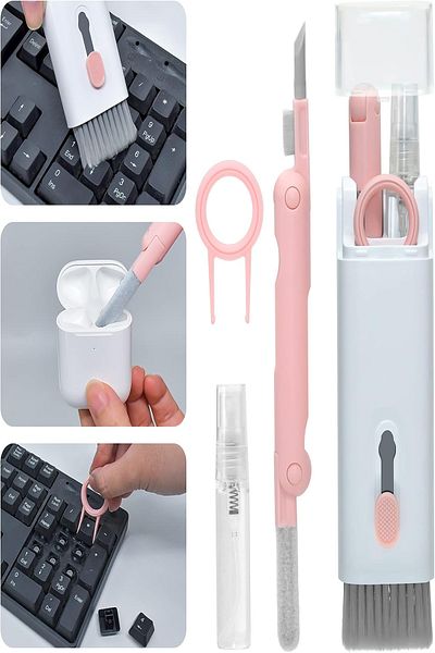Tor Store 7 in 1 Multipurpose Practical AirPods Keyboard Display Screen Earphone Cleaning Kit