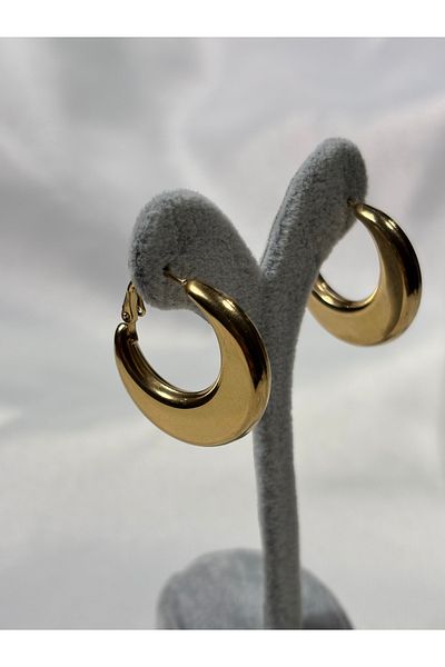 Uzak Işıklar Gold Thick Crescent Star