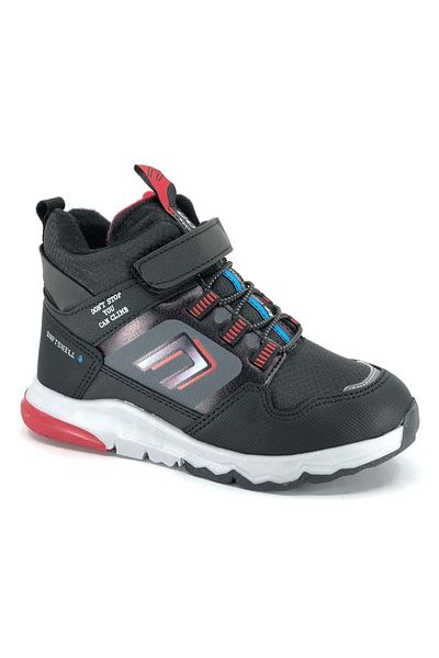 KOCAMANLAR Cool Trex Long Waterproof Outdoor Unisex Παιδικές Μπότες Μαύρες