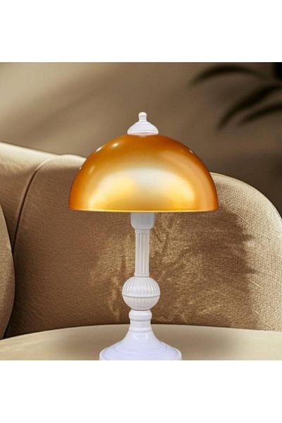 DEDE White Gold Single Banker Metal Lampshade