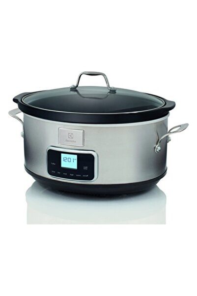 Electrolux ESC7400 Yavaş Pişirici, Altı Ön Ayarlı Programlı Paslanmaz Çelik E...