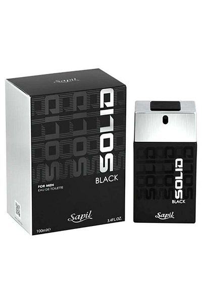sapil عطر سوليد بلاك او دي تواليت 100 مل