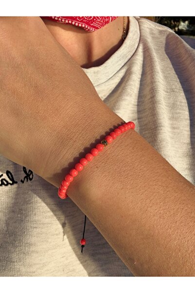 Medusa Accessories Yavruağzı الحجر الطبيعي المرجان دوريكا السائبة سلسلة سوار