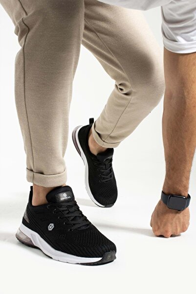 Hammer Jack 101-23376 Elliot Air Taban Unisex Спортивні кросівки ЧОРНИЙ