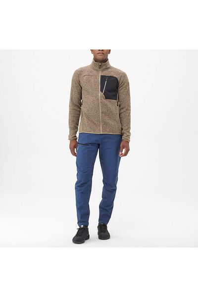 Millet Tribeni Fleece Men's Gray Jacket - Miv9887 N9904 Grey-L