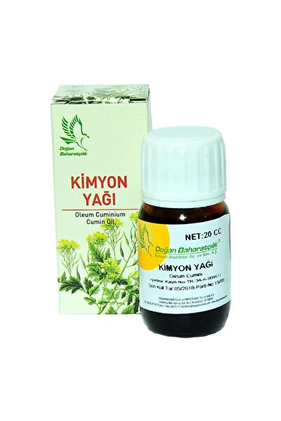 Doğan Baharatçılık Kimyon Yağı 20 ML Doğal Saf Cam Şişe