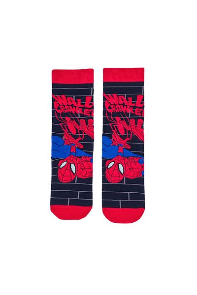 Shuttle Park Unisex Happy Colorful Socket κάλτσες με σχέδια Marvel SpiderMan