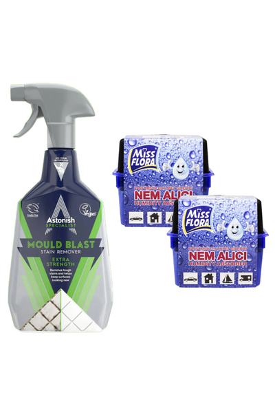 Astonish Küf Temizleyici 750 ml 450 G Nem Alıcı 2 Adet