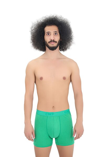 CNT Men's 3-Piece Boxer, 1st Class Fabric, Premium Package, Special Design. Plain Lycra Boxer Shorts Dowry Gift