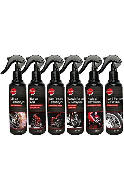 Gojo Motosiklet Bakım & Temizlik Seti 6 Parça
