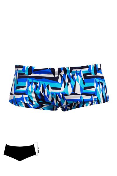 Funky Trunks Fleece Caps Men's Training Swimsuit, 14cm Trunks