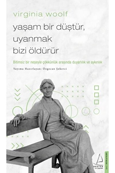 Destek Yayınları Virginia Woolf / Yaşam Bir Düştür, Uyanmak Bizi Öldürür kitabı - Özgecan Şekerci - Destek Yayınları