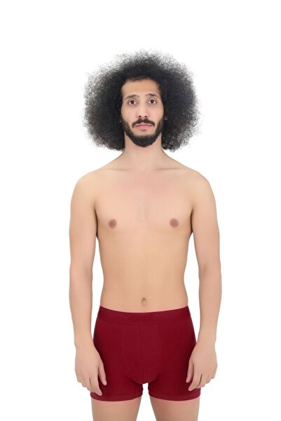 CNT Men's 3-Piece Boxer, 1st Class Fabric, Premium Package, Special Design. Plain Lycra Boxer Shorts Dowry Gift