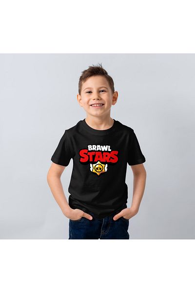 Let's Wear Тениска с щампа за момче - Brawl Stars