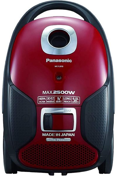 PANASONIC Vacuum Cleaner 6 L 2500 W MC-CJ919R747 Red/Black