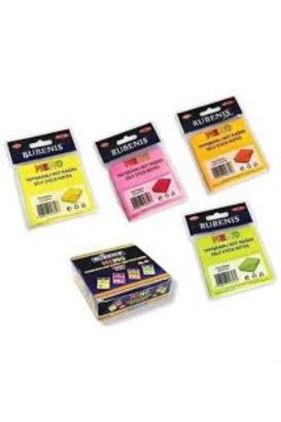 Rubenis Adhesive Note Paper 76X76 Rps-156-24-Pkt