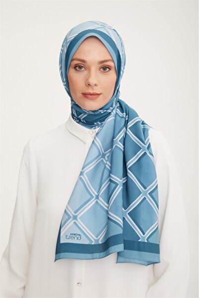 Armine شال مودال أزرق تريند 5338 - 25