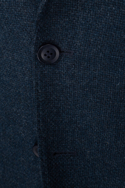 W Collection PETROL DÜĞMELİ CEKET