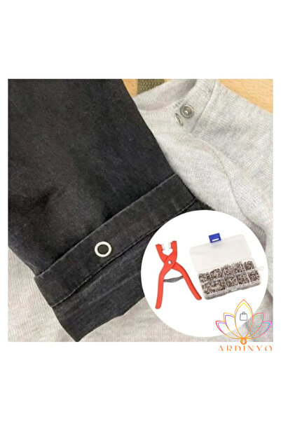 Ardinyo Practical Snap Button Clamp - 100 Pieces Machine