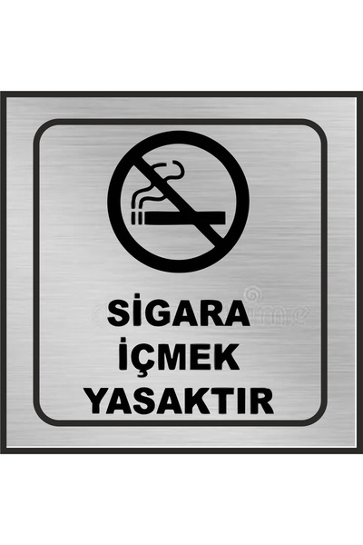 sıradışıhediyem sigara içilmez Metal Yönlendirme Levhası, Departman Kapı Isim...