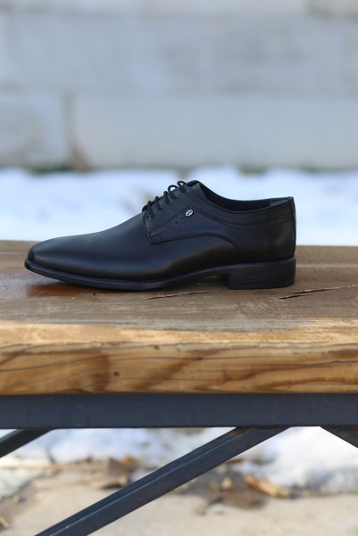 LİCCAS Men's Seasonal Classic Shoes Genuine Leather Rubber Sole Bonded