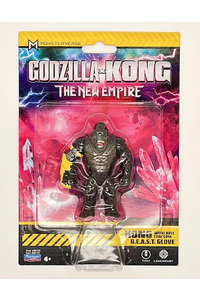 GODZILLA x Kong The New Empire: Kong With Beast Glove Mini Figure 3.25inch