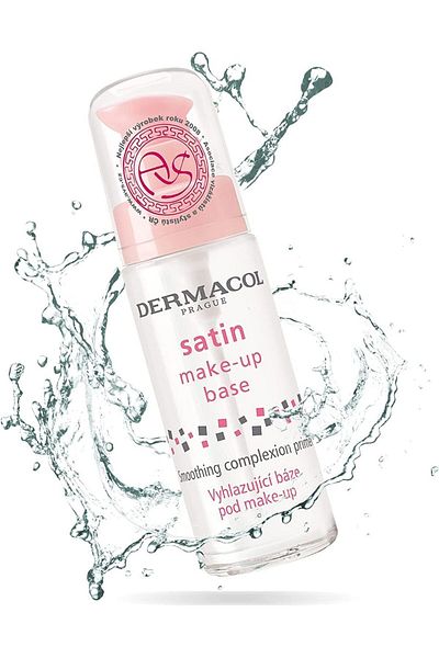 Dermacol 30ml Satin Makeup Base - Smooth Primer Mat, Covers Stretch Marks and Lines