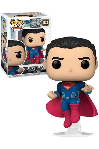 Funko أفلام بوب! دي سي: جاستس ليج - سوبرمان مع تشيس FU64927