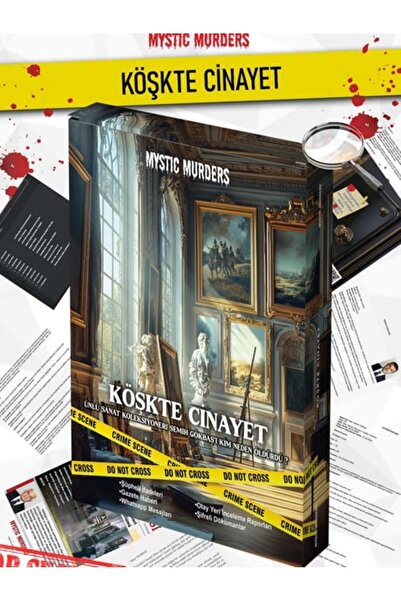 Genel Markalar Dedektiflik Cinayet Çözme Oyunu -  Köşkte Cinayet Oyunu