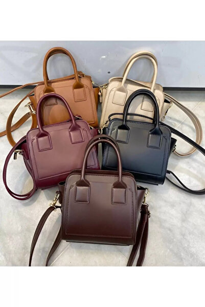 Butik Burgundy Long Strap Mini Bag