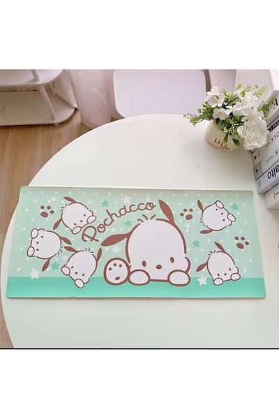 synshop Подложка за мишка Pochocko Dog Paw Kuromi, голяма, за офис игри, за момиче