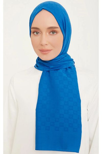 Armine Trend P. Monogram Σάλι 21162 Μπλε