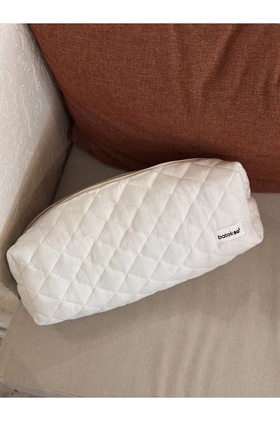 Batekso Travel Case for Hair Styler with White Texture - Size XL