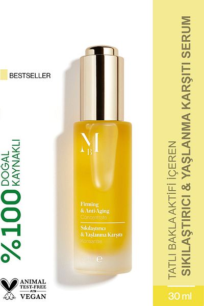 MİSBAHÇE Firming Anti-Aging Concentrate Containing Q10 and Sweet Pea Active 30 ml