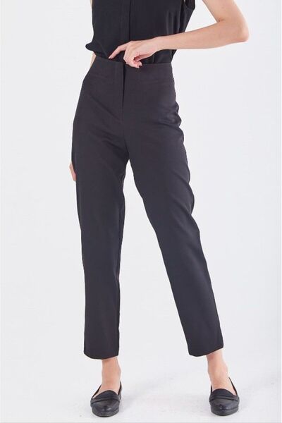 Doque 59058 Önden Fermuarlı Klasik Dar Paça Pantolon Qys 59058 Pantolon #23-063