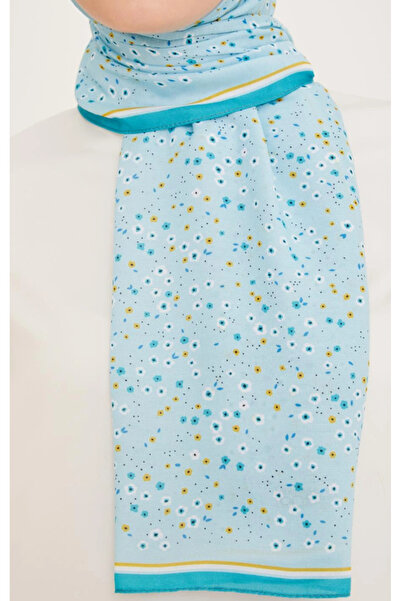 Armine Trend Shawl 10004-12 Turquoise Blue