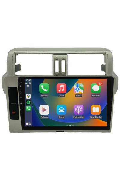 Toyota Prado Android Multimedya (2014-2019) 4+64 Lüks Ekran (yazılımsal) Pro Series NV-48338