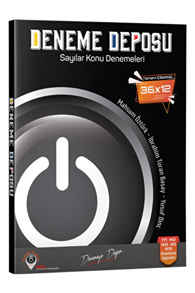 DENEME DEPOSU YAYINLARI Deneme Deposu TYT Sayılar Konu Denemeleri