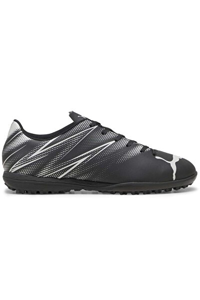 Puma Attacanto TT 107478-01 Erkek Halı Saha Ayakkabısı SİYAH-BEYAZ